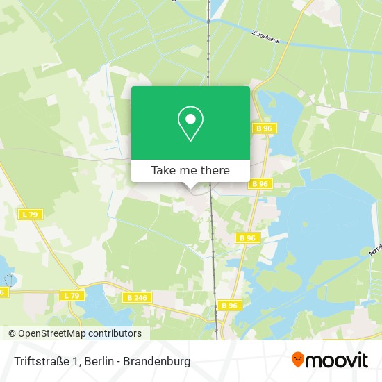 Triftstraße 1 map