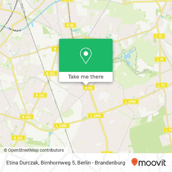 Карта Etina Durczak, Birnhornweg 5