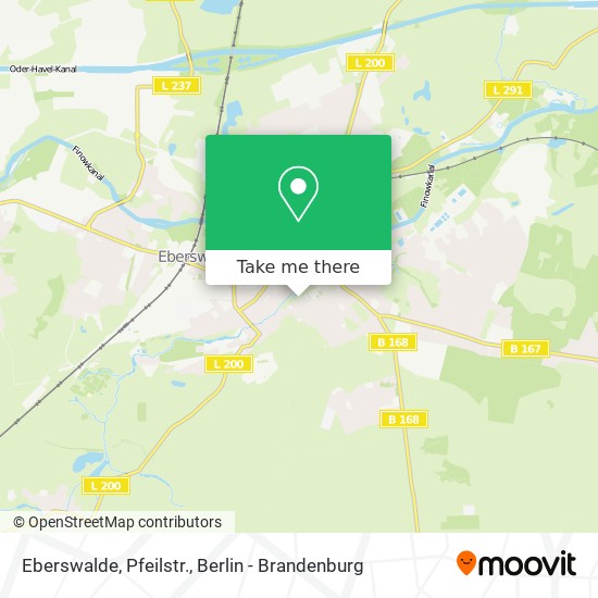 Eberswalde, Pfeilstr. map