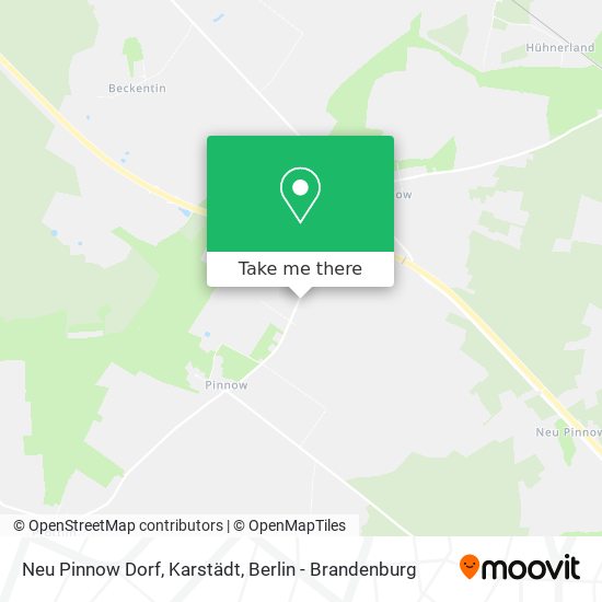 Neu Pinnow Dorf, Karstädt map