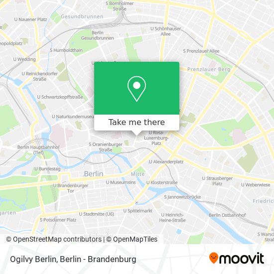Карта Ogilvy Berlin