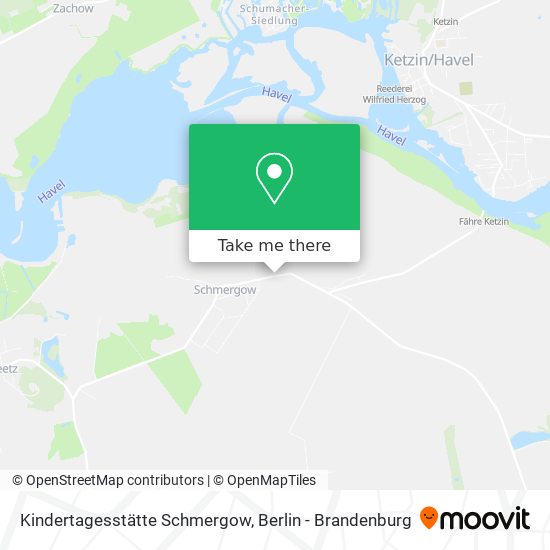 Kindertagesstätte Schmergow map