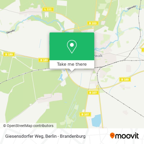 Карта Giesensdorfer Weg