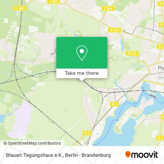 Карта Blauart Tagungshaus e.K.