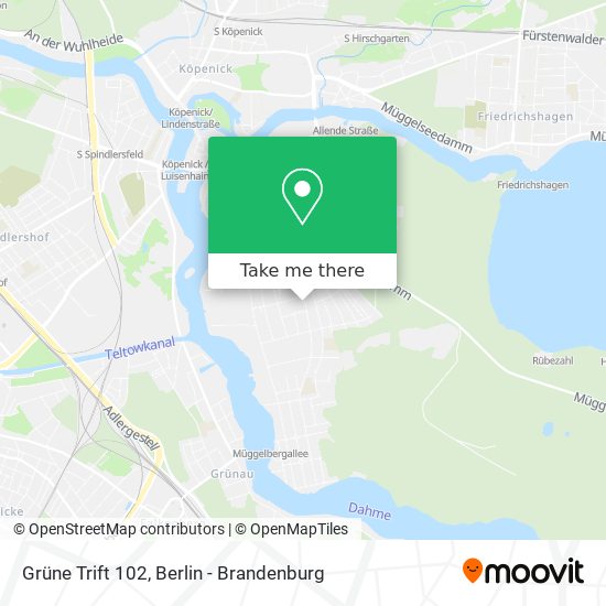 Grüne Trift 102 map