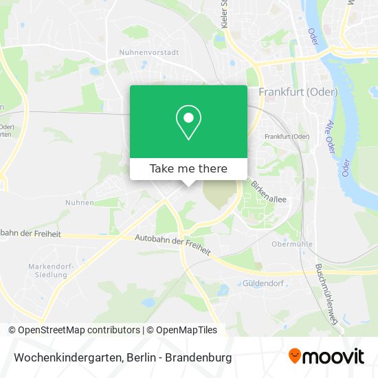 Wochenkindergarten map