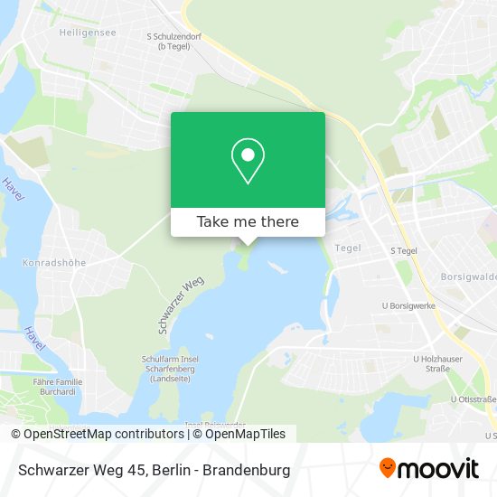 Schwarzer Weg 45 map