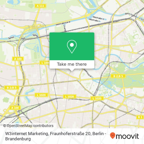 W3internet Marketing, Fraunhoferstraße 20 map