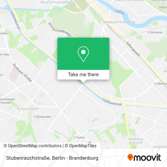 Карта Stubenrauchstraße