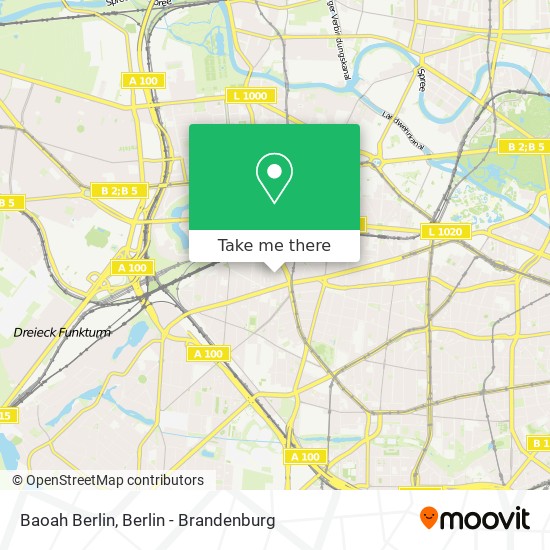 Baoah Berlin map