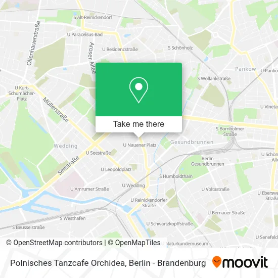 Polnisches Tanzcafe Orchidea map