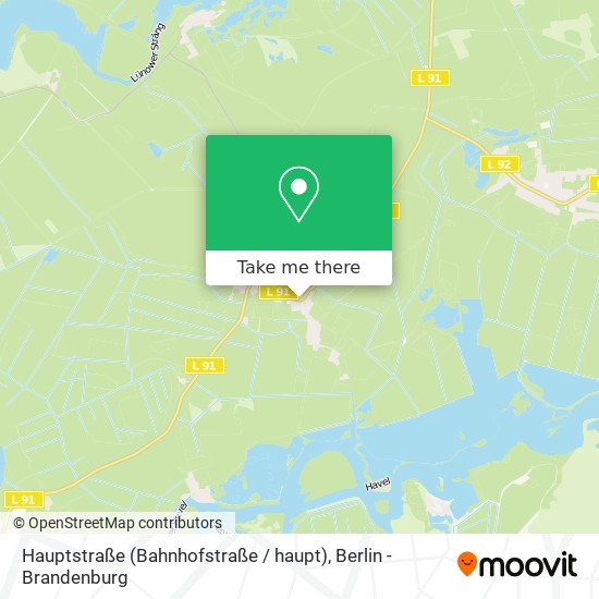 Hauptstraße (Bahnhofstraße / haupt) map