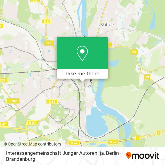 Interessengemeinschaft Junger Autoren Ija map