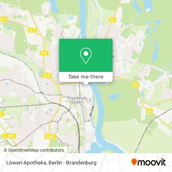 Карта Löwen-Apotheke