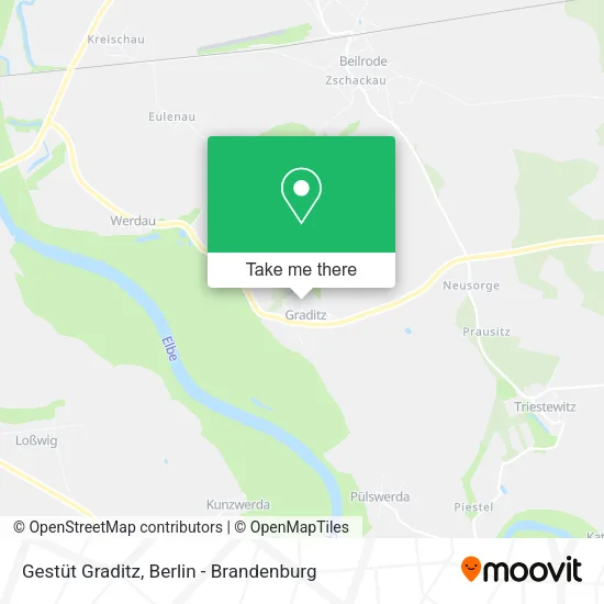 Карта Gestüt Graditz
