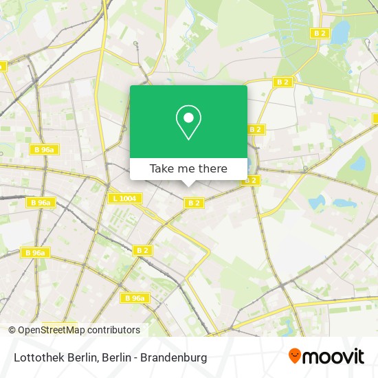 Lottothek Berlin map