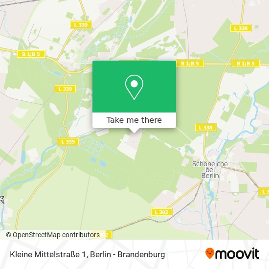 Карта Kleine Mittelstraße 1