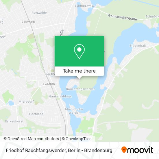 Friedhof Rauchfangswerder map