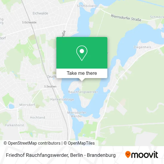 Friedhof Rauchfangswerder map