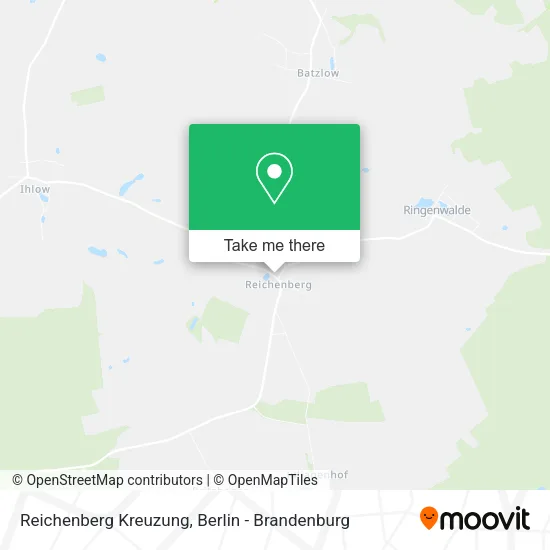 Карта Reichenberg Kreuzung
