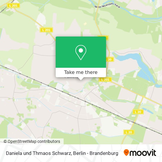 Карта Daniela und Thmaos Schwarz