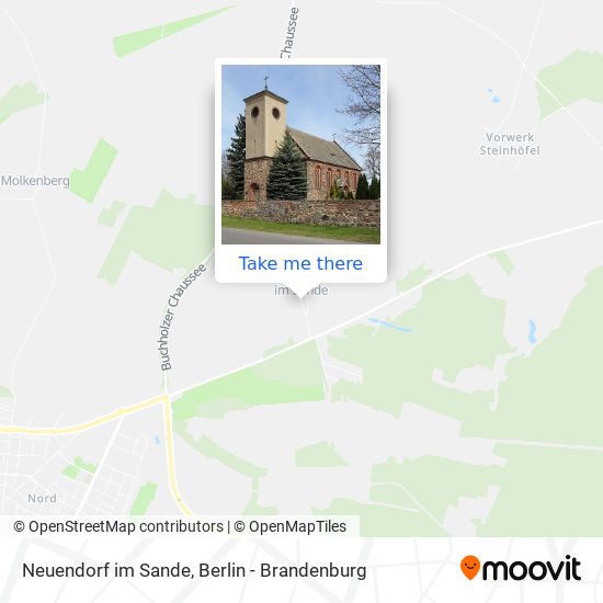 Neuendorf im Sande map