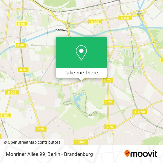 Mohriner Allee 99 map