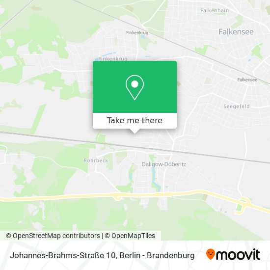 Карта Johannes-Brahms-Straße 10