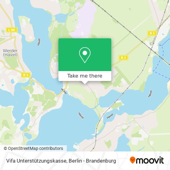 Vifa Unterstützungskasse map