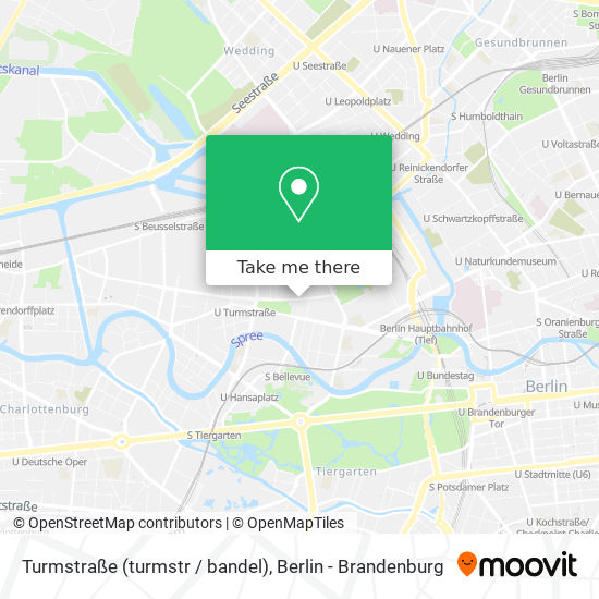 Turmstraße (turmstr / bandel) map