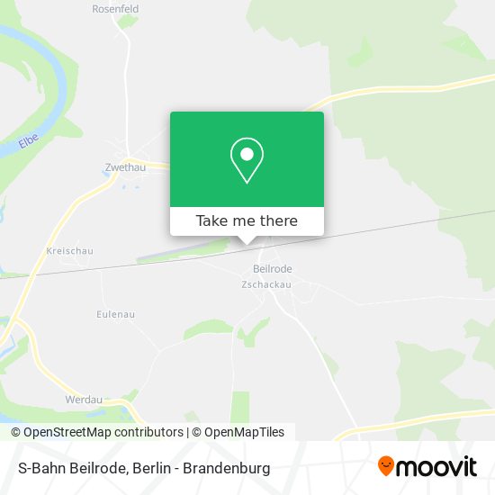 S-Bahn Beilrode map