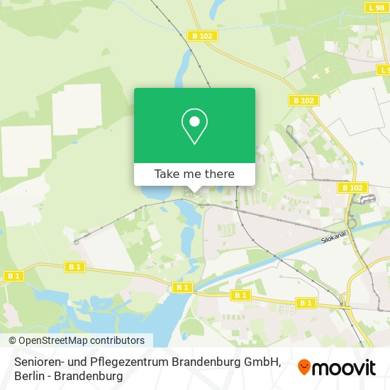 Senioren- und Pflegezentrum Brandenburg GmbH map