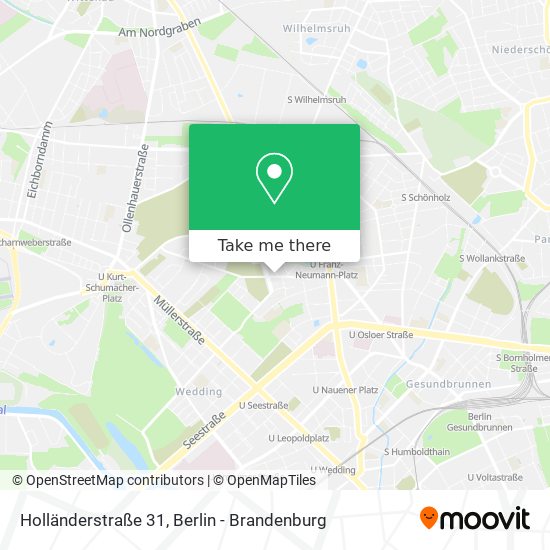 Holländerstraße 31 map
