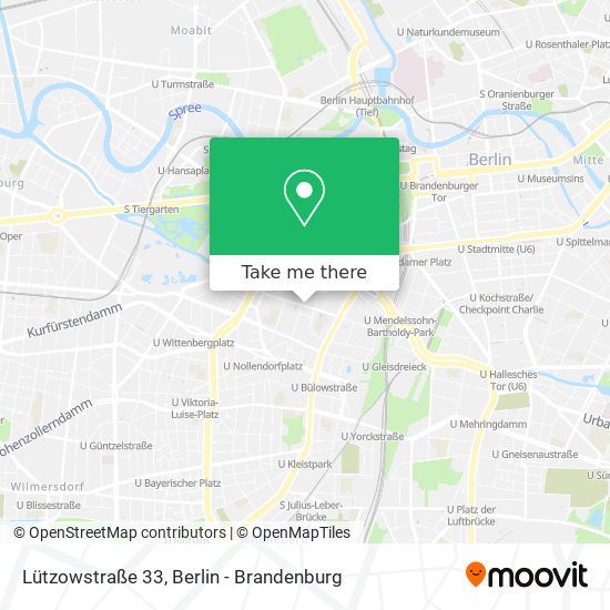 Lützowstraße 33 map