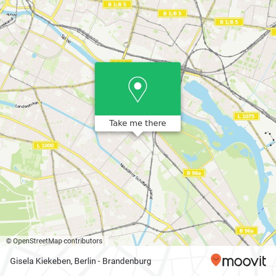 Gisela Kiekeben, Elsenstraße 99 map