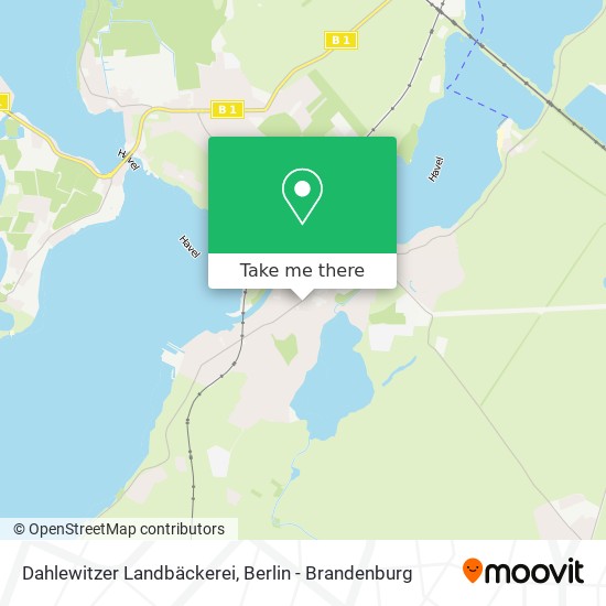 Dahlewitzer Landbäckerei map