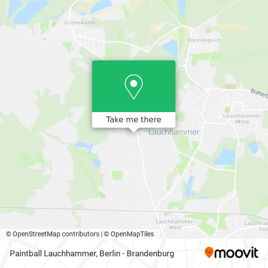 Paintball Lauchhammer map