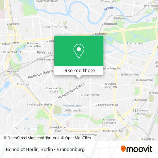 Карта Benedict Berlin