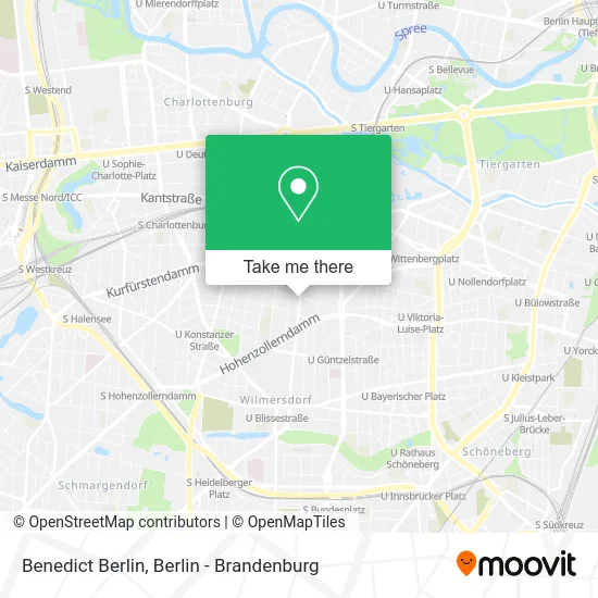Benedict Berlin map