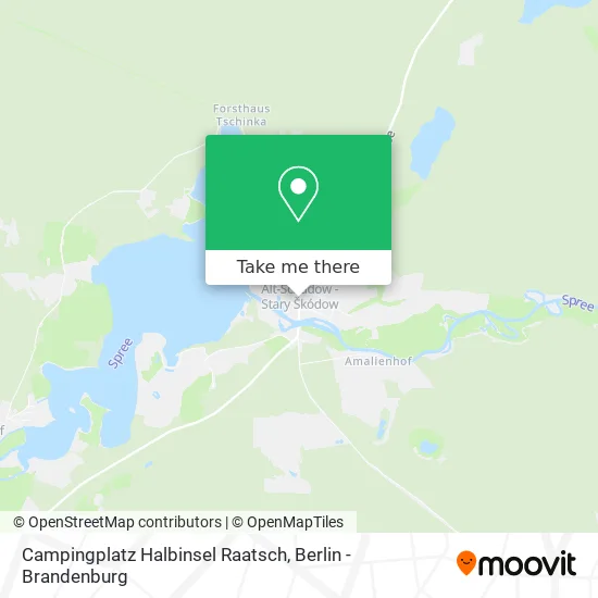 Карта Campingplatz Halbinsel Raatsch