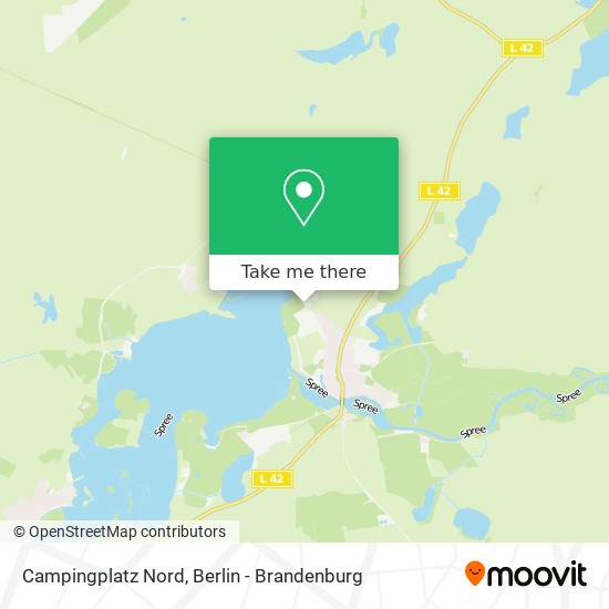 Campingplatz Nord map