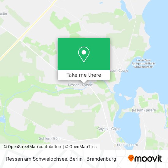 Ressen am Schwielochsee map