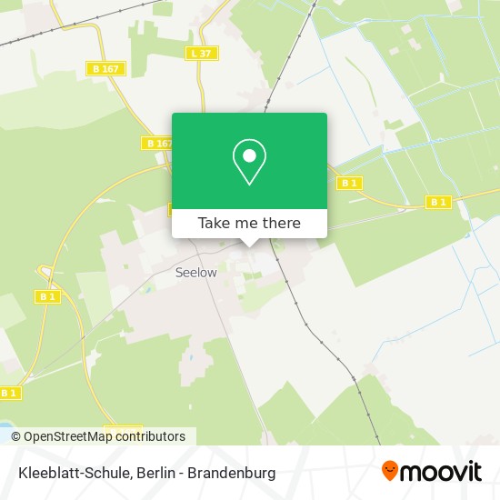 Карта Kleeblatt-Schule