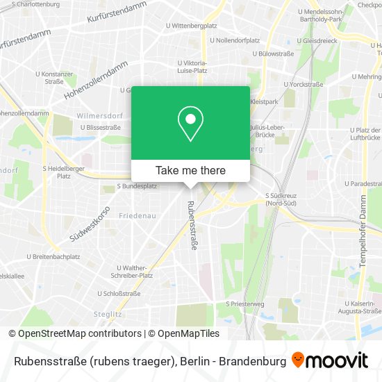 Rubensstraße (rubens traeger) map