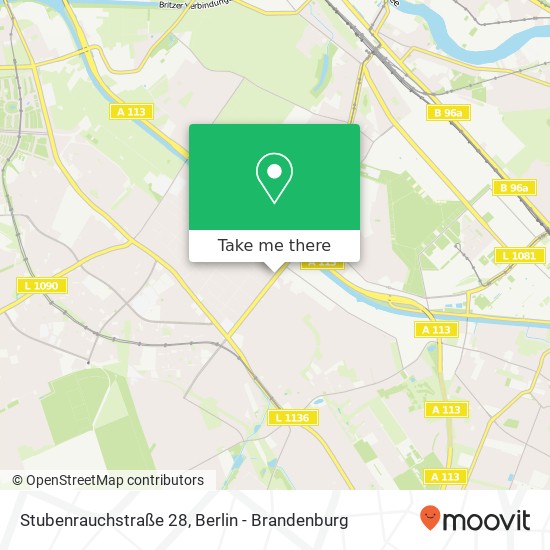 Stubenrauchstraße 28, Rudow, 12357 Berlin map