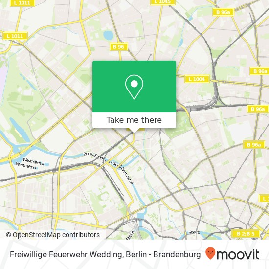 Freiwillige Feuerwehr Wedding map