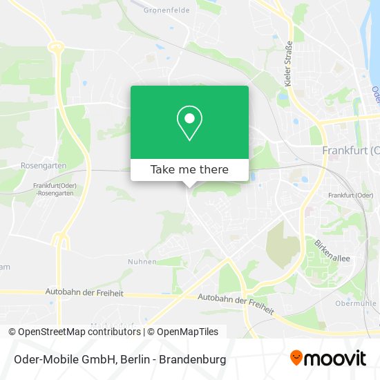 Oder-Mobile GmbH map