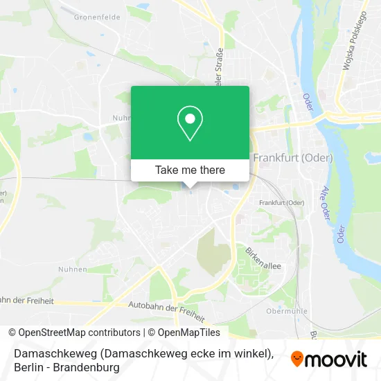 Карта Damaschkeweg (Damaschkeweg ecke im winkel)