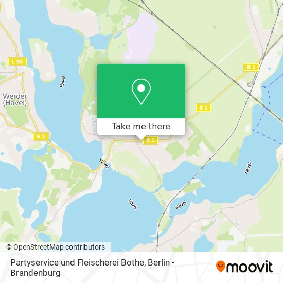 Partyservice und Fleischerei Bothe map