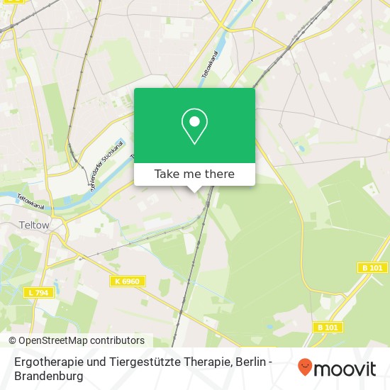 Ergotherapie und Tiergestützte Therapie, Goethestraße 34 map